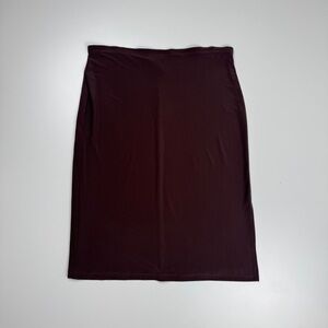 Vintage 90’s Nexxen USA Made Brown Pencil Skirt Size Medium Academia Grunge